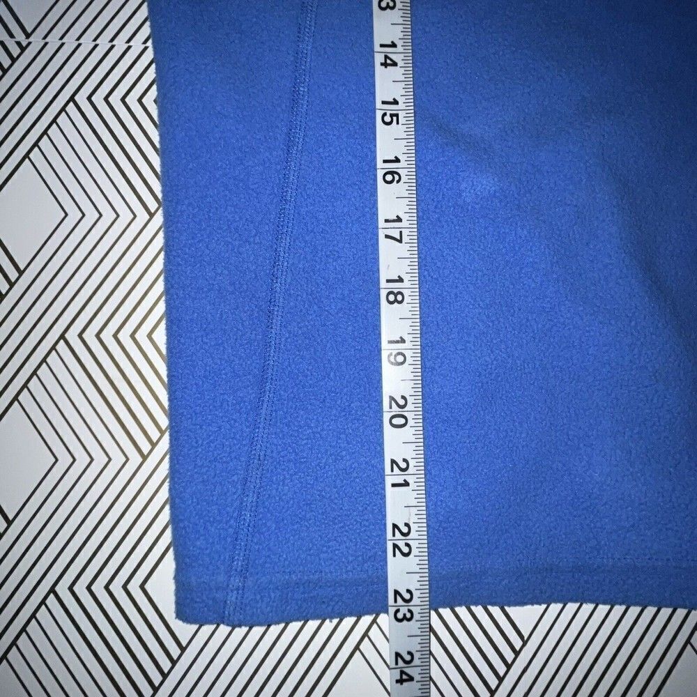 THE NORTH FACE Pullover Fleece Women's Small 1/4 Zip High Neck Blue Hike Outdoor - Picture 5 of 8